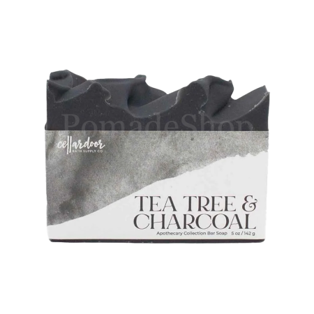 Cellar Door Bath Supply Co TEA TREE & CHARCOAL Bar Körperseife