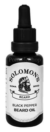 Solomons Beard Black Pepper Beard Oil