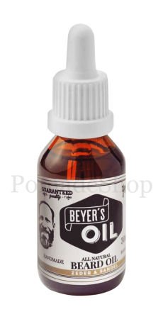 Beyer's Oil Bartöl "ZEDER & SANDEL"