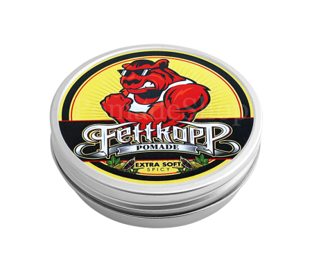 Fettkopp Pomade EXTRA SOFT Spicy - MINI - 51 gr.