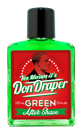 Don Draper After Shave Green