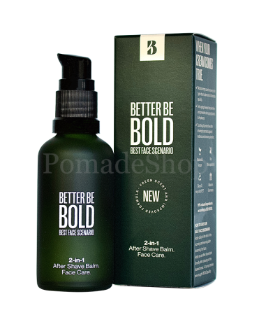 BETTER BE BOLD 2-in-1 After Shave Balm & Face Care