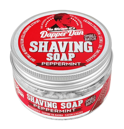 DAPPER DAN Shaving Soap "PEPPERMINT" Small Batch