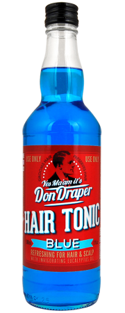 Don Draper Hair Tonic Blue